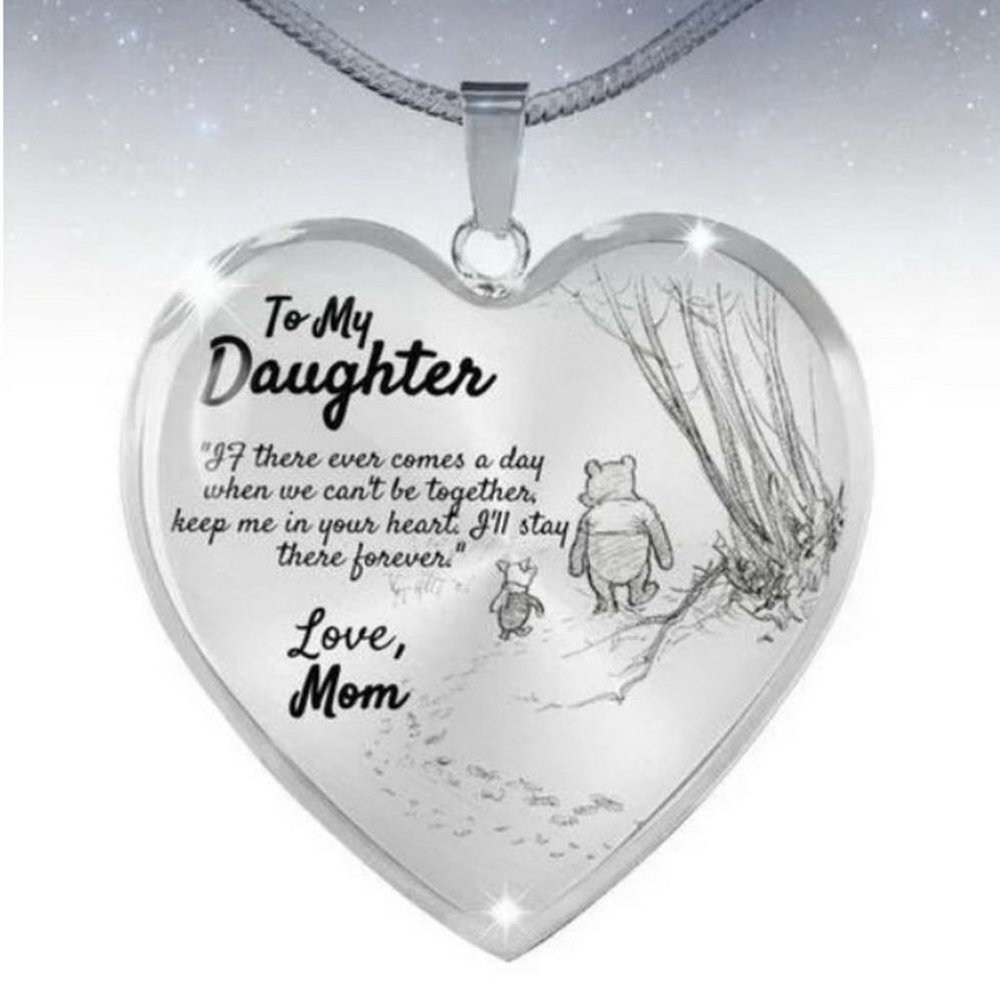 Memory Pendant To My Daughter Ships USA